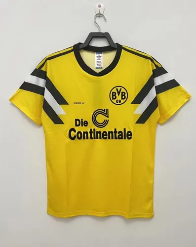 1989 Retro Dortmund Home Football Shirt AAA fan-grade