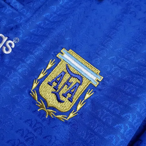 1994 Retro Argentina National Team Away Jersey — view 7