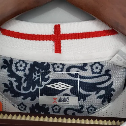 Camisa de Futebol Retro 2006 Inglaterra Casa 1:1 Qualidade Tailandesa — view 9