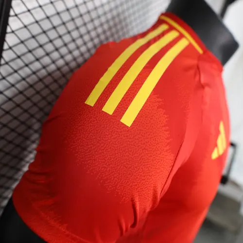 2024-2025 Player Version Spain Home Soccer Shirt — view 9
