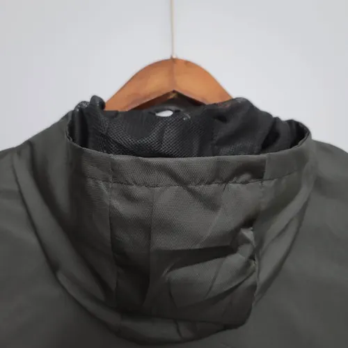 2021 Windbreaker Fußballtrikot Deutschland Schwarz — view 7
