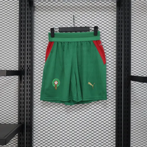 2025 Player Version Morocco National Team Home Football Shorts AAA fan-grade