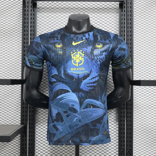 2024 Player Version Brazil Special Edition grey Football Shirt AAA fan-grade