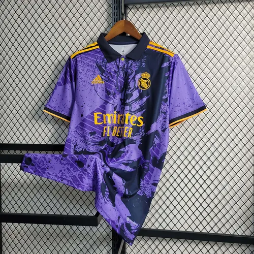 2023/2024 Real Madrid Violet Édition Spéciale Maillot de Foot Qualité Thaï — view 3