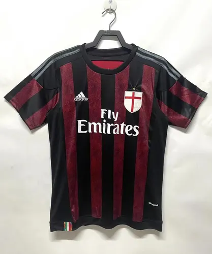 2015/2016 レトロ AC Milan ホーム サッカーシャツ タイ品質
