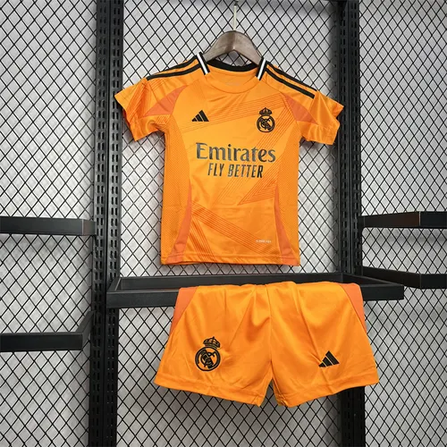 Maillot Extérieur Real Madrid 2024/2025 Taille Enfant Qualité Thaï