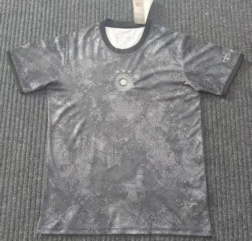 2025/2026 Camiseta de Fútbol Entrenamiento Argentina Gris Calidad Thai