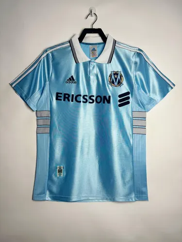 1998-1999 Retro Olympique de Marseille Away Football Jersey AAA fan-grade