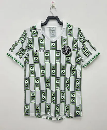 1994 レトロ ナイジェリア代表 アウェイ サッカーシャツ タイ品質
