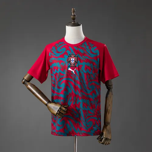 2026 Portugal Warmup Jersey -Red