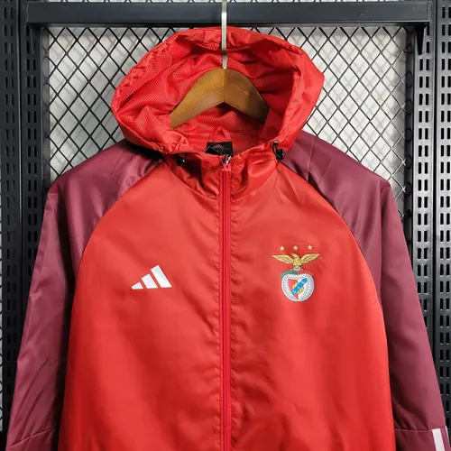 2023 Benfica Soccer Jersey Windbreaker Red — view 3
