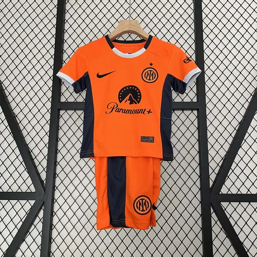 2023/2024 Internazionale Milan Third Away Football Jersey fan-grade Kids Size
