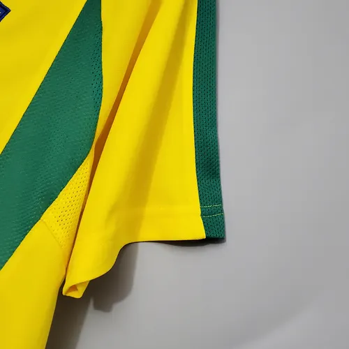 2002 Retro Brazil Soccer Jersey Home — view 8