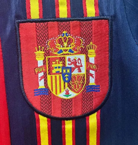 1996 Rétro Espagne Domicile Maillot de Football — view 5