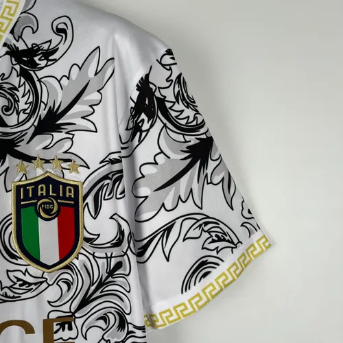 2024-2025 Italy Special Edition White Soccer Shirt — view 4