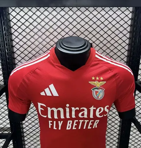 2024/2025 Player Version Benfica Home Football Shirt — view 3