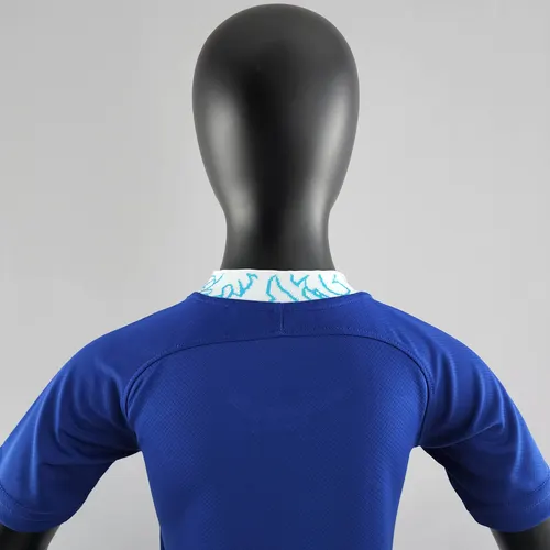 2022/2023 Chelsea Home Football Jersey Kids Size — view 8