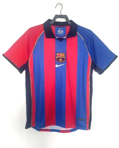 2001/2002 Retro Barcelona Home Football Shirt AAA fan-grade