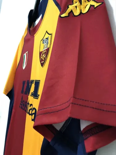 2000-2001 Retro Roma Heim Fußballtrikot Thai-Qualität — view 6