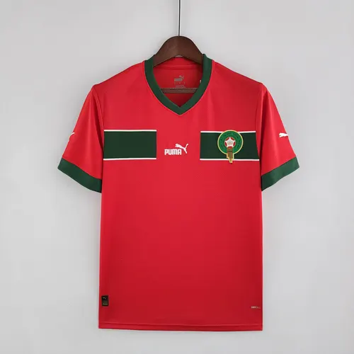 2022 FIFA World Cup Morocco National Team Home Shirt — view 1