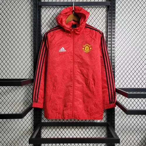 2023/2024 Manchester United Windbreaker Red — view 1