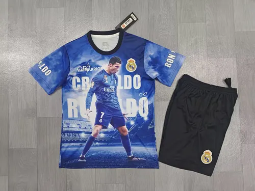 2025/2026 Real Madrid Ronaldo Commemorative Edition Football Jersey AAA fan-grade Kids Size