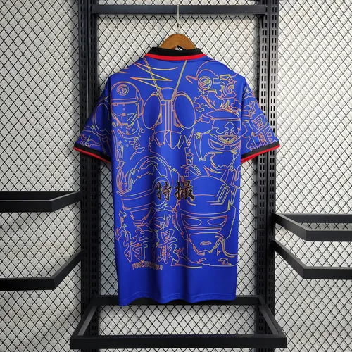 Maillot de Foot Bleu Édition Spéciale Japon 2023 — view 2