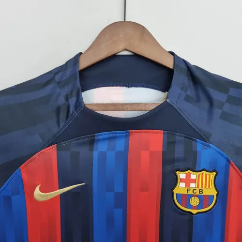 Camisa de Futebol Barcelona Casa 2022/2023 Qualidade Tailandesa — view 3