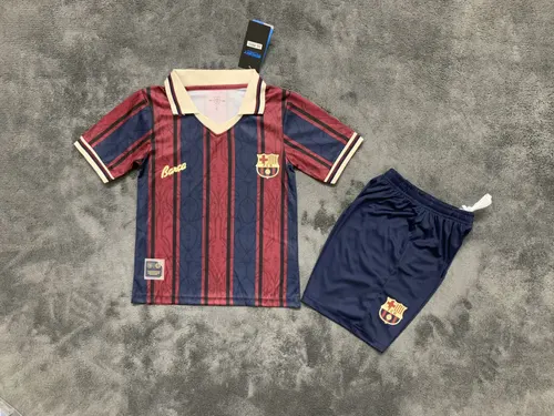 2025/2026 Barcelona 125th Anniversary Version Football Jersey AAA fan-grade Kids Size