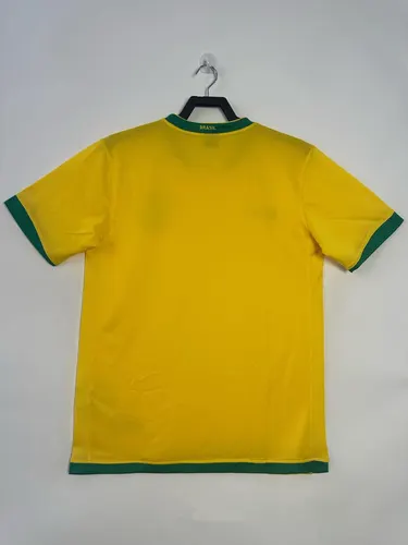 2006 レトロ ブラジル ホーム サッカージャージ タイ品質 — view 2