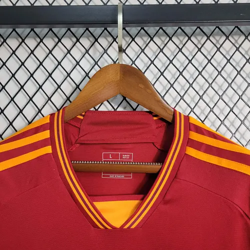 2023/2024 Roma Home Soccer Jersey AAA fan-grade — view 4