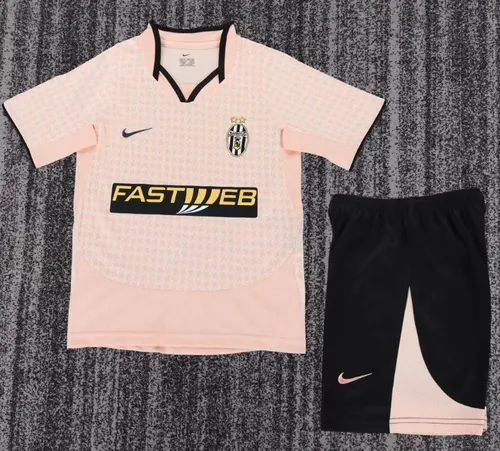 2003/2004 Retro Juventus Away Football Jersey 1:1 Thai Quality Kids Size