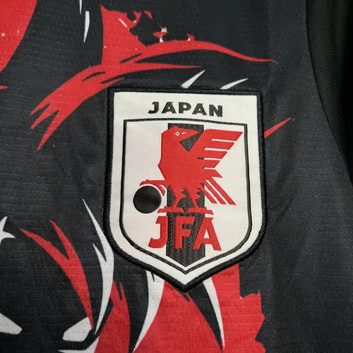 2024-2025 Japan Red Saiyan Fußballtrikot — view 6