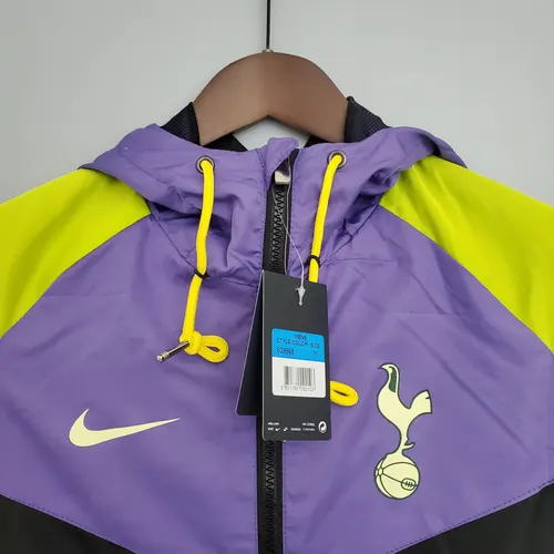 2021/2022 Tottenham Jersey Windbreaker Lila-Schwarz — view 3