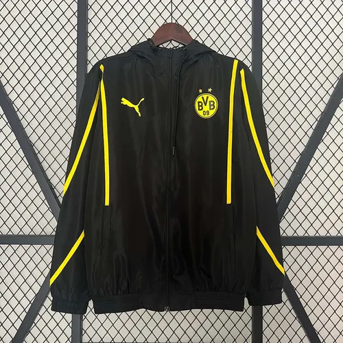2024/2025 Dortmund Windbreaker Black Football Shirt AAA fan-grade Set — view 1