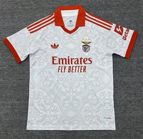 2026/2027 Camiseta de Fútbol Visitante Benfica 1:1 Calidad Tailandesa