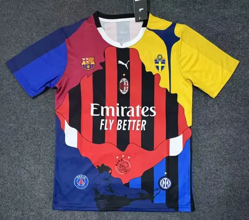 2025/2026 AC Milan Ibrahimović Commemorative Edition Football Jersey AAA fan-grade