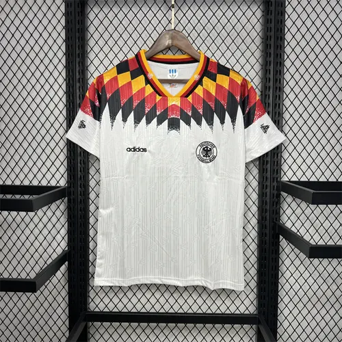 1994 레트로 독일 홈 축구 저지 축구 셔츠 1:1 태국 퀄리티
