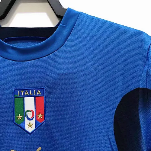 Maillot de football domicile Italie rétro 2006 Qualité Thaï — view 6