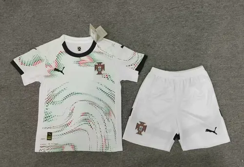 2025/2026 Portugal Away Football Jersey AAA fan-grade Kids Size