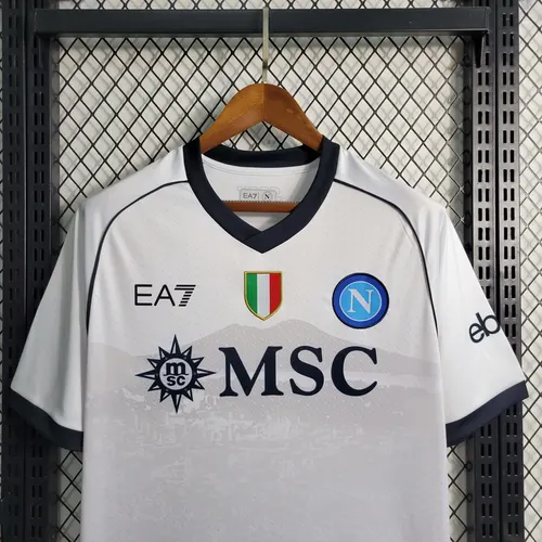 2023/2024 Napoli Auswärts-Fußballtrikot Thai-Qualität — view 4