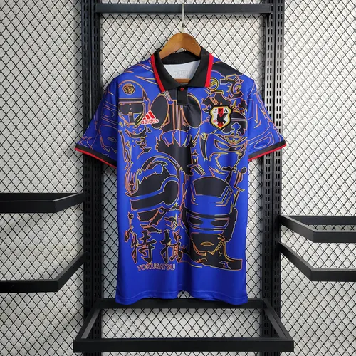 Maillot de Foot Bleu Édition Spéciale Japon 2023 — view 1