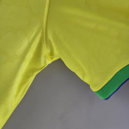 2022 World Cup Brazil Home Soccer Jersey — view 9