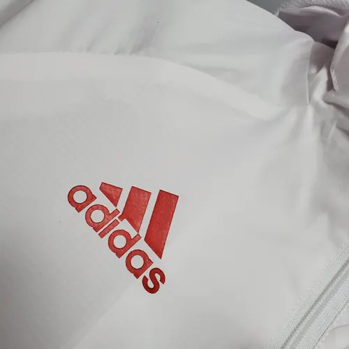 2021 Manchester United Jersey Windbreaker White(Black-Red Edge) — view 4