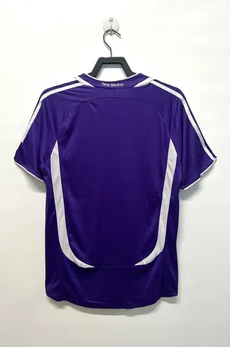 2006/2007 Retro Real Madrid Visitante Camiseta de Fútbol Calidad Tailandesa — view 2