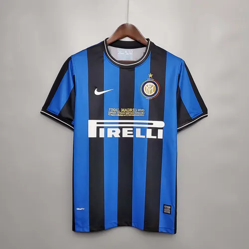 2009/2010 Retro Internazionale Milan Camiseta Local Fútbol Calidad Tailandesa