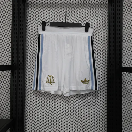 2026 Player Version Argentina National Team Home White Shorts AAA fan-grade