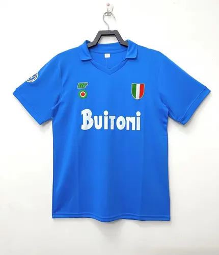 1987/1988 قميص Napoli المنزلي رجعي جودة تايلاندية