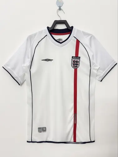 Camisa Retro Inglaterra Home 2002 Qualidade Tailandesa — view 1