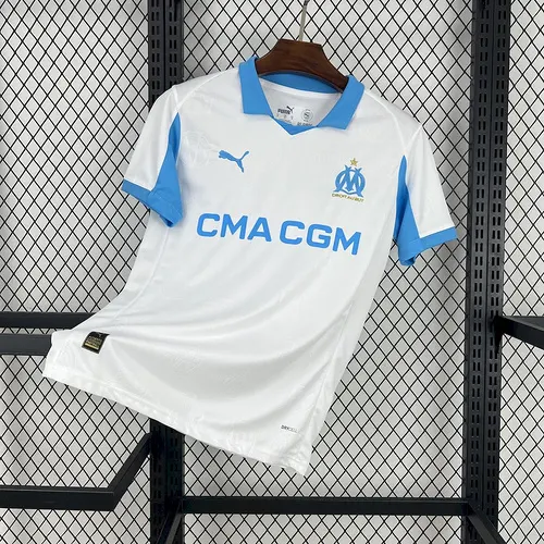 2025/2026 Olympique de Marseille Home Football Jersey AAA fan-grade
